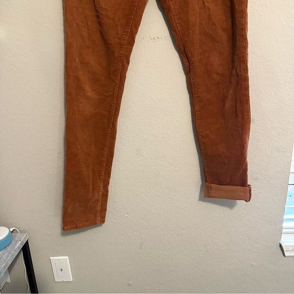 Patagonia Rust Orange Worn Wear Women's Fitted Corduroy Hiking Pants Size 30 - Picture 4 of 11